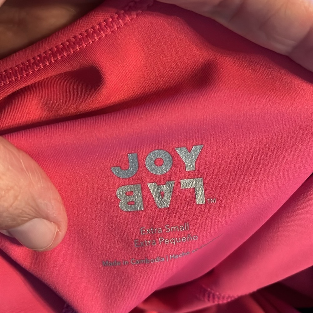 JoyLab Standard Fit Pink Corset Fuchsia Jumpsuit - Picture 6 of 6